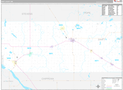 Swift County, MN Digital Map Premium Style