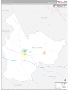 Taliaferro County, GA Digital Map Premium Style