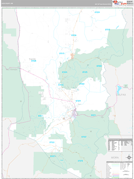 Taos County, NM Digital Map Premium Style