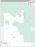 Teller County, CO Digital Map Premium Style