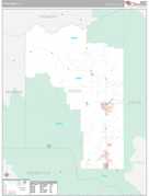 Teton County, ID Digital Map Premium Style