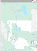 Teton County, WY Digital Map Premium Style