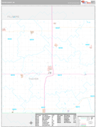 Thayer County, NE Digital Map Premium Style