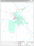 Tippecanoe County, IN Digital Map Premium Style
