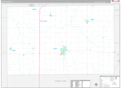 Tipton County, IN Digital Map Premium Style