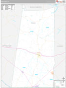 Todd County, KY Digital Map Premium Style