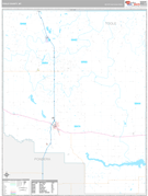 Toole County, MT Digital Map Premium Style