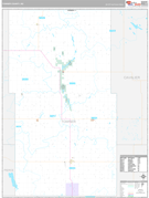 Towner County, ND Digital Map Premium Style