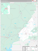 Transylvania County, NC Digital Map Premium Style