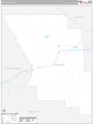 Treasure County, MT Digital Map Premium Style