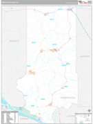 Trempealeau County, WI Digital Map Premium Style