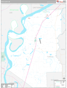 Tunica County, MS Digital Map Premium Style