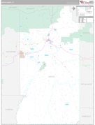 Uintah County, UT Digital Map Premium Style