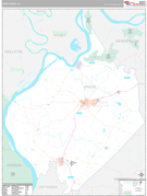 Union County, KY Digital Map Premium Style