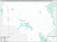 Union Parish (County), LA Digital Map Premium Style