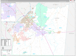 Union County, NC Digital Map Premium Style