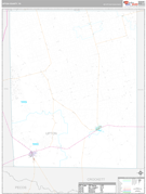 Upton County, TX Digital Map Premium Style