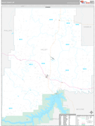 Valley County, MT Digital Map Premium Style