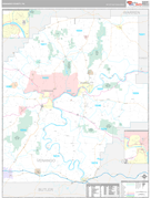 Venango County, PA Digital Map Premium Style