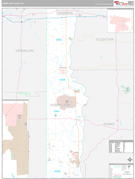 Vermillion County, IN Digital Map Premium Style