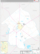 Victoria County, TX Digital Map Premium Style