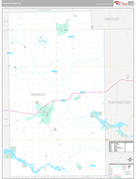 Wabash County, IN Digital Map Premium Style