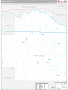 Wabaunsee County, KS Digital Map Premium Style