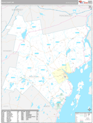 Waldo County, ME Digital Map Premium Style