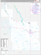 Ward County, ND Digital Map Premium Style