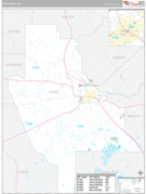 Ware County, GA Digital Map Premium Style