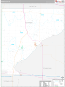 Warren County, IN Digital Map Premium Style