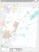 Warren County, OH Digital Map Premium Style