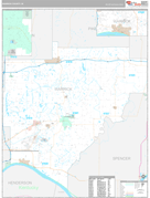 Warrick County, IN Digital Map Premium Style