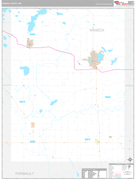 Waseca County, MN Digital Map Premium Style