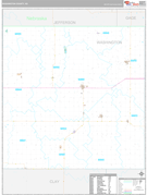 Washington County, KS Digital Map Premium Style