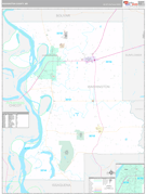 Washington County, MS Digital Map Premium Style