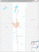 Washington County, OK Digital Map Premium Style