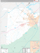 Washington County, TN Digital Map Premium Style