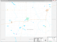 Watonwan County, MN Digital Map Premium Style