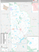 Wayne County, PA Digital Map Premium Style