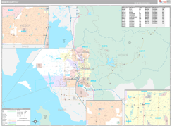 Weber County, UT Digital Map Premium Style