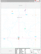 Webster County, NE Digital Map Premium Style