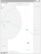 Wibaux County, MT Digital Map Premium Style