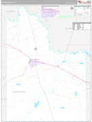 Wilbarger County, TX Digital Map Premium Style