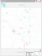 Wilson County, KS Digital Map Premium Style