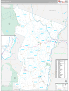 Windsor County, VT Digital Map Premium Style