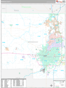 Winnebago County, IL Digital Map Premium Style
