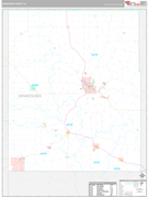 Winneshiek County, IA Digital Map Premium Style