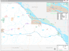 Winona County, MN Digital Map Premium Style