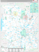 Worcester County, MA Digital Map Premium Style